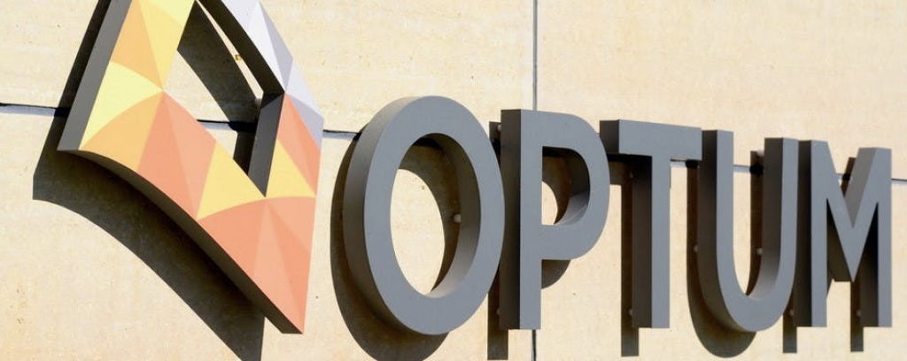 Optum logo on building